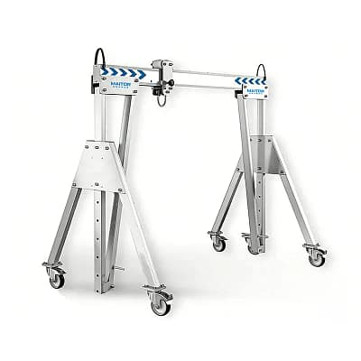 Portable 1 Ton Gantry Crane For Mobile Use And Customization