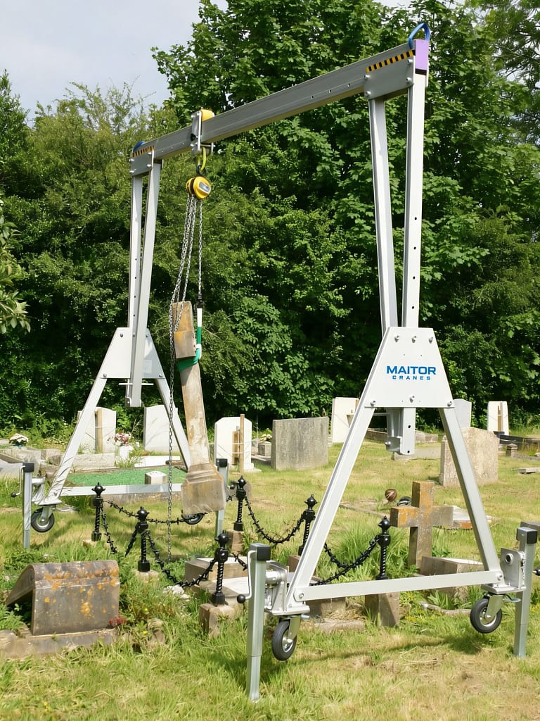 portable aluminum gantry