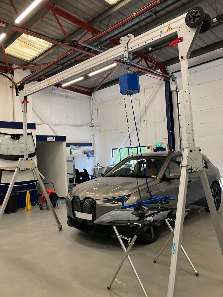 gantry crane and hoist